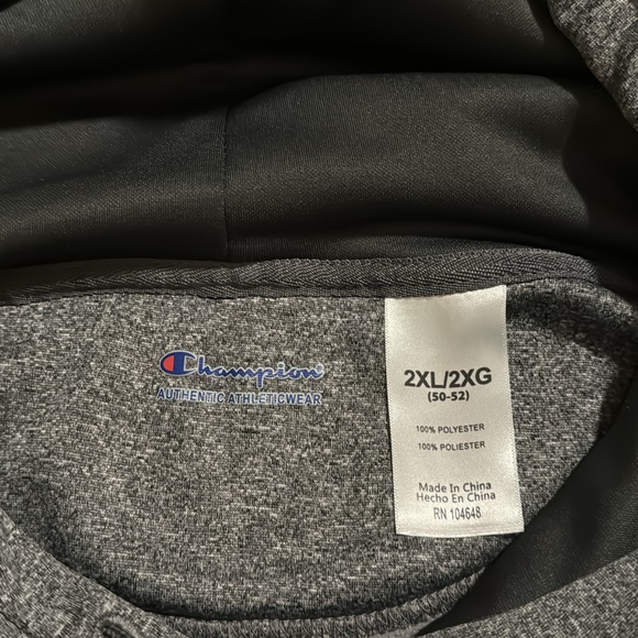 Seattle Kraken Champion Graphic Hoodie Gray Performance Wear NHL-2XL - Picture 8 of 9